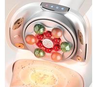 Massaggiatore Addominale Automatico, Massaggio Allo Stomaco Per Favorire La Digestione, 3 Livelli Di Intensità Regolabili, Massaggio Positivo E Negativo, Per Appiattire La Pancia, Alleviare Gonfiore