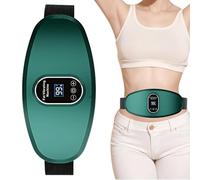 Massaggiatore Addominale | Cintura Addominale Vibrante Regolabile Per Allenamento Da Donna Macchina Per Massaggio Dimagrante Wireless Rilassamento Addome, Vita E Corpo | Esercizi Domestici Perfetti, S