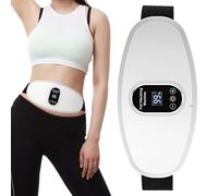 Massaggiatore Addominale - Cintura Vibrante Brucia Grassi, Dispositivo Stimolatore Wireless | Macchina Fitness A Livelli Regolabili Con Doppio Motore Per Esercizi Di Allenamento, Rilassamento, Vita, A