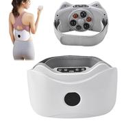 Massaggiatore addominale elettrico con calore e shiatsu 3D impastare per bruciare i grassi, digestione e dimagrire la pancia