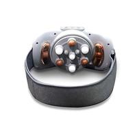 Massaggiatore addominale elettrico, macchina elettrica for lo stomaco con 5 modalità, strumento for impastare la pancia Bian Stone, 3 livelli di intensità e regolazione della temperatura, for alleviar