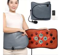 Massaggiatore addominale magnetico, cintura dimagrante riscaldata, 10 modalità di massaggio, temperatura regolabile, allevia la tensione muscolare, migliora il metabolismo