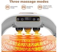 Massaggiatore Addominale, Strumento Per Sfregamento Della Pancia Bianstone, 3 Modalità, Massaggio Con Commutazione Avanti/indietro, Massaggio Dei Punti Terapeutici, Vibrazione Ad Alta Frequenza