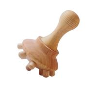 Massaggiatore Ai Funghi Di Legno - Massaggio Manuale Del Corpo, Coppetta Per Massaggio Anticellulite, Strumento Per Modellare Il Corpo | Massaggiatore A Fungo In Legno Portatile Per Benessere, Solliev