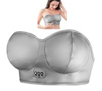 Massaggiatore al seno, massaggiatore elettrico senza fili, portatile, per la cura del seno e la prevenzione delle malattie del seno, reggiseno massaggiante, con riscaldamento a 5 modalità, 3 livelli