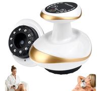 Massaggiatore Anticellulite 4-in-1 - Elettrico con Vacuum e Gua Sha, Per una Pelle più Tonica e una Circolazione Migliorata, Massaggio Profondo con Calore, Utilizzo su Tutto il Corpo a Casa