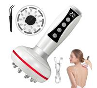 Massaggiatore AntiCellulite 9 Livelli Dispositivo di Gua Sha per uso domestico Anti Cellulite Potente Dispositivo Massaggiatore Ventosa Elettrico Anti Cellulità Scultura