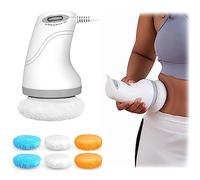 Massaggiatore anticellulite, con 6 cuscinetti lavabili, massaggiatore portatile anticellulite, scolpire il corpo, allevia l'affaticamento di collo, spalle, vita, addome, glutei, gambe