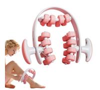 Massaggiatore Anticellulite,Design Rimovibile,Rassodante Per La Pelle,Rullo Anticellulite Con Rulli,Dimagrisci Velocemente,Rullo Massaggio Cellulite Per Cosce,Parte Superiore Delle Braccia(rosa)