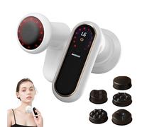 Massaggiatore Anticellulite Elettrico, Massaggiatore Anti Cellulite Professionale Trasportabil con 5 Testa Massaggio, 6 Velocità e 3 Modalità, Apparecchio Snellente per Corpo, Gambe, Braccia e Addome