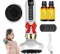 Massaggiatore Anticellulite,Massaggiatore Anti Cellulite, Beauty Massaggiatore Anticellulite Elettrico 12 Livelli Regolabili, Tonificante e Rassodante Tutte le Parti del Corpo (Bianco)