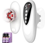 Massaggiatore Anticellulite Professionale, Massaggiatore Anticellulite EMS con Luce Rossa, Dispositivo a Coppettazione con Massaggio a Vuoto, per Corpo e Viso, Effetto Lifting, Rassodante