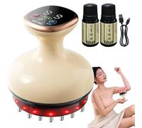 Massaggiatore Anticellulite | Strumento Rimuovi Cellulite,Spazzola Viso Con Luce Rossa E Massaggiatore Snellente Corpo A 9 Livelli Regolabili Per Addominali E Cosce