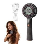 Massaggiatore Capelluto | Applicatore Dispenser di Olio per Capelli - Pettine Vibratore Impermeabile Ricaricabile per Cura Personale Viaggio Casa Donne Uomini
