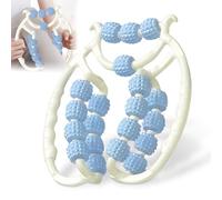 Massaggiatore cellulite, 20 ruote, rullo per massaggiare le gambe, massaggiatore anti-cellulite, gambe e massaggiatore per dimagrire sottile, favorisce la circolazione sanguigna, massaggiatore per