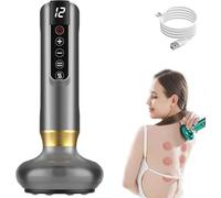 Massaggiatore cellulite con 12 livelli di intensità e riscaldamento a luce rossa a 12 livelli, massaggiatore a mano per pancia, vita, braccia, gambe, glutei