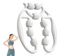 Massaggiatore cellulite, rullo massaggiante manuale, massaggiatore per gambe, 9 ruote, favorisce la circolazione sanguigna, massaggiatore manuale anti-cellulite per gambe, piedi, massaggio delle