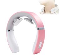 Massaggiatore cervicale con terapia del calore e Shiatsu, massaggiatore elettrico portatile per collo, 10 modalità, intensità regolabile, design ergonomico, per alleviare il dolore per casa e ufficio