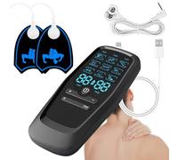 Massaggiatore cervicale elettrico, dispositivo di massaggio cervicale,Dispositivo di massaggio elettrico profondo con 9 modalità e 30 intensità | Rilassante collo portatile per viaggi a casa, a