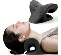 Massaggiatore cervicale ergonomico LUNO Welfare | Cuscino ortopedico leggero per sollievo dolore al collo, correzione postura, stretching muscolare e rilassamento | portatile casa, ufficio, viaggi