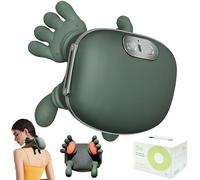 Massaggiatore Cervicale, Massaggiatore il Collo 4D Shiatsu Schiena Spalle, Massaggio Calore, 3 Modalità 2 Temp, Pistola Massaggi Elettrica, Massaggio Riscaldato Bionico, Regali per Donne e Uomini