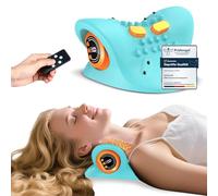 Massaggiatore Cervicale,Massaggiatore per il Collo con Funzioni di Vibrazione Rilassante e Riscaldamento per Alleviare il Dolore Muscolare al Collo, Adatto sia per Uomini Che per Donne