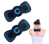 Massaggiatore Cervicale, Massaggiatore Portatile Mini Elettromagnetico Schiena Dispositivo EMS Massaggiatore Cervicale per Alleviare il Dolore (2)
