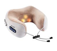 Massaggiatore Cervicale per il Collo, Massaggiatore per Collo e Spalle Senza Fili, Massaggio Cervicale Shiatsu, USB-C ricaricabile, per Casa, Ufficio e Viaggi