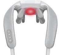 Massaggiatore Cervicale Schiena e Collo con Funzione di Riscaldamento e 3 Velocità Regolabili,allevia la tensione di collo, schiena, gambe, polpacci - colorazioni casuali