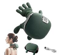 Massaggiatore Cervicale Shiatsu Wireless Con Calore Collo Schiena Relax