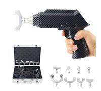 Massaggiatore Chiropratico Elettrico, Strumento Di Regolazione Chiropratica Della Colonna Vertebrale, Con 8 Testine Intercambiabili, 600 N, 900 N, 1500 N Opzionali, For La Regolazione(Black,1500N)