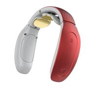 Massaggiatore Collo Elettrico Portatile Massaggiatore Collo Intelligente Impulso Elettrico Massaggiatore Cervicale Regalo per Uomo Donna B