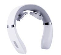 Massaggiatore Collo Intelligente,Impulso Elettrico Massaggiatore Cervicale,Massaggiatore Della Colonna Cervicale,Regalo per Uomo Donna,10 modalità, 16 livelli di intensità B