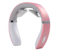 Massaggiatore Collo Intelligente,Impulso Elettrico Massaggiatore Cervicale,Massaggiatore Della Colonna Cervicale,Regalo per Uomo Donna,10 modalità, 16 livelli di intensità A