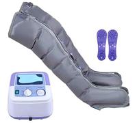 Massaggiatore Compressione D'Aria Per Vitelli,Stivali Pressoterapia, Elettrico Pressoterapia Casa Massagg Per Braccio Vita Gambe,Apparecchio Per Massaggio,6 Camere D'Aria Pressoterapia(Color:gambe)