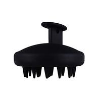 Massaggiatore Cuoio Capelluto Spazzola Massaggio Cuoio Capelluto Massaggiatore Capelli in Silicone Spazzola Per Capelli in Silicone Per La Crescita Dei Capelli Shampoo Massaggiare（Nero）