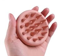Massaggiatore Cuoio Capelluto Spazzola Massaggio Cuoio Capelluto Massaggiatore Capelli in Silicone Spazzola Per Capelli in Silicone Per La Crescita Dei Capelli Shampoo Massaggiare（Rosa）