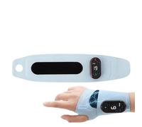 Massaggiatore Da Polso Elettrico, Massaggiatore Da Polso Ricaricabile Tramite USB Con 8 Modalità, Comodo E Traspirante For Il Relax Quotidiano E Il Sollievo Dallo Stress(Blue)