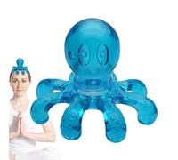 Massaggiatore dei capelli del cuoio capelluto strumento di massaggio della testa del polpo portatile massaggiatore del cuoio capelluto strumento manuale di rilassamento dello stress del cuoio