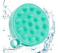 Massaggiatore del cuoio capelluto, spazzola morbida setola per la cura dei capelli e il rilassamento della testa, strumenti di massaggio del cuoio capelluto per olio capillare scrubber capelli lar