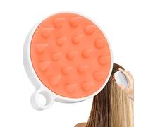 Massaggiatore del cuoio capelluto, spazzola morbida setola per la cura dei capelli e il rilassamento della testa, strumenti di massaggio del cuoio capelluto per olio capillare scrubber capelli lar