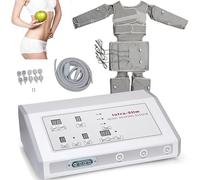 Massaggiatore Di Compressione Dell'aria Dispositivo Di Drenaggio Linfatico Gambe Piede Vita Braccia Dispositivo Linfatico Massaggiatore Pressoterapia Strumento Dimagrante Corpo,Grey