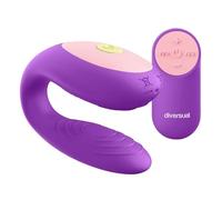 Massaggiatore di Coppia Diversual Viola
