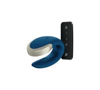 Massaggiatore di Coppia Satisfyer Double Love Azzurro