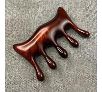Massaggiatore di legno Testa Meridian Rottamazione Massaggio Pettine Cuoio capelluto Digitopressione Stimolazione Riflessologia Corpo Terapia di rilassamento muscolare 1 Pz (Color : 10)