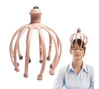 Massaggiatore di polpo,Massaggiatore portatile per testa spa Octopus Claw | cuoio capelluto umido e asciutto per ufficio a casa spa per un profondo rilassamento e riduzione dello stress