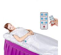 Massaggiatore dimagrante, coperta per sauna Oxford con cerniera per liberare le mani, coperta a vapore (FIR) con telecomando, dispositivo di bellezza per spa domestica con terapia disintossi