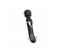 Dorcel Orgasmi Doppi Oro - Vibratore Massaggiatore Ricaricabile 2in1 (Nero)
