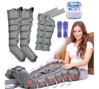 Massaggiatore elettrico a 6 cavità a compressione d'aria, strumento per rilassare tutto il corpo, vita, braccia, gambe, per massaggi completi del corpo, pressoterapia, drenaggio linfatico