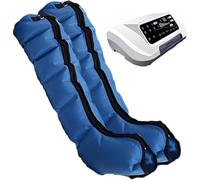 Massaggiatore elettrico a 6 cavità, per drenaggio linfatico, con schermo LCD e telecomando, per la circolazione, braccia, vita, piedi, caviglie, polpacci, macchina per massaggio del dolore e relax (2